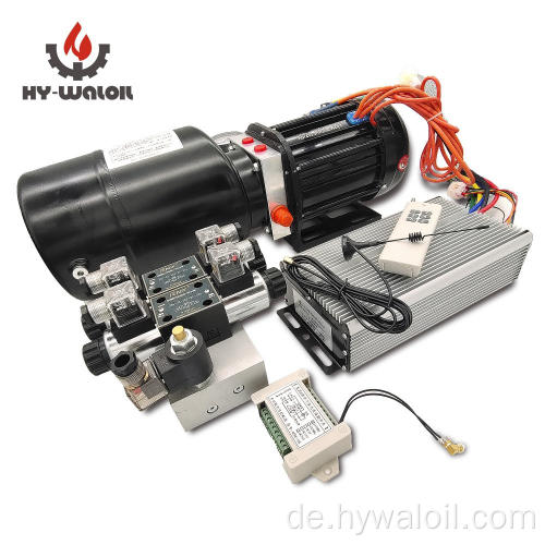 Horizontal bürstenloser Motor kontinuierlicher Hydraulikpackung